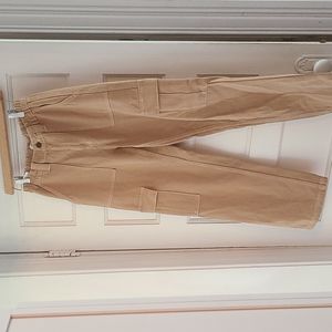 PacSun beige denim cargo pant